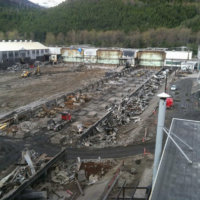 Kitimat Aluminum Smelter Demolition 16