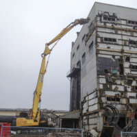 Kitimat Aluminum Smelter Demolition 03
