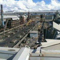 Kitimat Aluminum Smelter Demolition 10