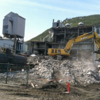 Kitimat Aluminum Smelter Demolition 12