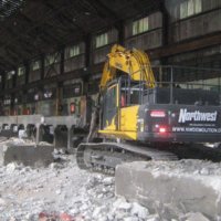 Kitimat Aluminum Smelter Demolition 25